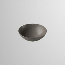 Load image into Gallery viewer, Alape 3900 000 084 Terra dish basin D300mm in gravel matt without tap hole and overflow, with drain valve and valve cap
