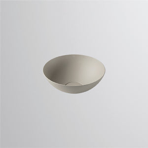 Alape 3901 000 082 SB.Terra360 dish basin D360x137mm in silk matt without tap hole, without overflow