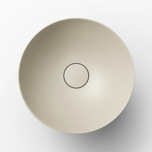 Alape 3901 000 082 SB.Terra360 dish basin D360x137mm in silk matt without tap hole, without overflow