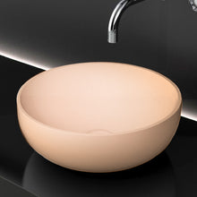 Load image into Gallery viewer, COLLINA35P202 D350x130mm countertop wash basin in power pink mat

