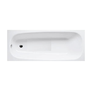 3710 Betteform Enamelled Press Steel Non-Apron Bathtub with Antislip and Anti-Noise [鋼板浴缸] Color: White Size: 1700 x 750mm