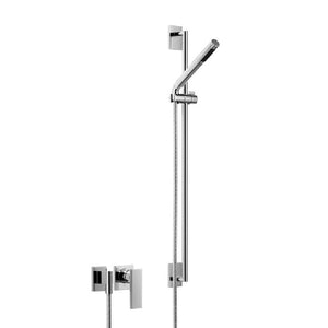 Supernova 36.010.730.00 Wall-Mounted Shower Mixer in Chrome with Shower Set incl.&nbsp; 3500797090 concealed part