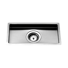 Load image into Gallery viewer, 38.001.000.86 Surface-Mounted Single Sink 210 X 405 X 40 mm in Stainless Steel [不銹鋼 檯面 單星盆]
