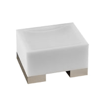 Load image into Gallery viewer, Rettangolo 20825.149 Free-Standing Soap Holder in Finox / White
