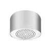 Segni 33021.238 Ceiling-Mounted Overhead Shower in Steel Mirror  Size : 272 X 207 X 270 mm