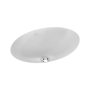 Loop & Friends 6161.00.01 Undercounter Basin 385 X 255 mm in White with Overflow