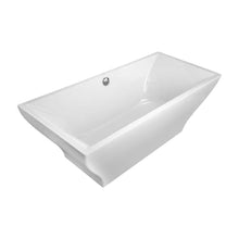 Load image into Gallery viewer, La Belle Bq180lab2pdv.96 Free-Standing Bathtub    Color: Star White Size: 1900 x 900mm
