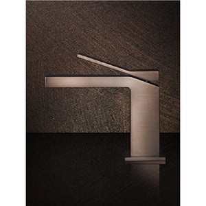 Rettangolo K 53001.030 Basin Mixer in Copper with Pop Up Waste