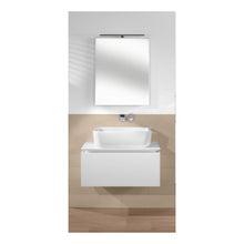 Load image into Gallery viewer, Architectura 412760R1 rectangular wash basin 600mm in white alpin ceramicplus
