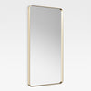 A812344040 Baia mirror 55m (H) x 1200m (L) x 600mm (W) with metallic frame in greige