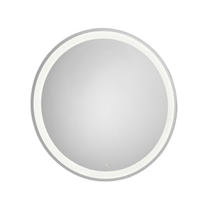 A812337000 (RCN) Iridia round mirror 800 x 37 x 800 mm with perimetral LED lighting and demister device