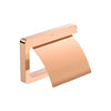 A817033RG0 Tempo toilet roll holder in rose gold with cover
