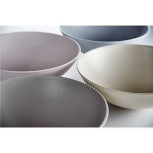 3900 000 082 Terra dish basin D300mm in silk matt without tap hole and overflow, with drain valve and valve cap