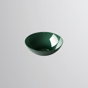 Alape 3901 000 091 SB.Aqua360 dish basin D360x137mm in deep green without taphole and overflow