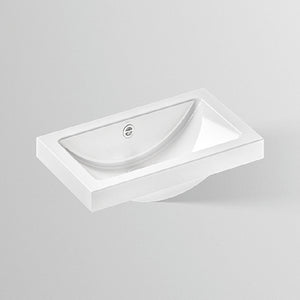 AB.R585.1 3205 000 000 sit-on basin 585 x 347 x 60 mm in white