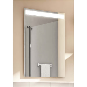 A812354000 Eidos mirror with upper lighting size: 500 x 800 x 22 mm