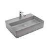 MEMENTO 2.0 4A0761TDS7 Surface-mounted washbasin in TDS7 concrete