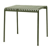 Palissade Table, 825w x 900d x 750h mm, Frame Olive Powder Coated