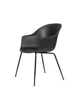 Load image into Gallery viewer, Bat 10029362 Chair With Un-Upholstered, 610w x 570d x 830h mm, Frame Black Matt, Shell Dark Green
