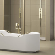 Load image into Gallery viewer, A24844800V Baia freestanding bathtub 1800 x 800 mm with 4 handles in brushed steel[獨立浴缸]
