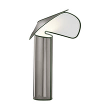 Load image into Gallery viewer, Chiara Table Lamp In Dark Grey &amp; Oliver Green Edge
