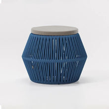 Load image into Gallery viewer, Kettal Objects 54340-400-30 Complements Pouf, D606 x 440h mm with 5401-009 Complements High Pouf, D600 mm
