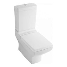 Load image into Gallery viewer, La Belle 564710.R1 Floor-Standing Close to the Wall? ?Toilet Bowl Horizontal Outlet, 5747a1.R1 Tank with Fitting Water Inlet From the Bottom in White Activecare Ceramicplus &amp; 9m32.S1.R1 Seat and Cover in white
