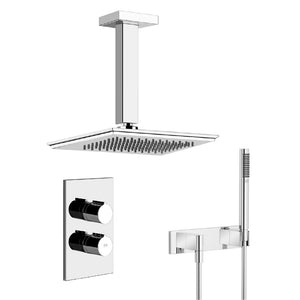 38269.031_38794.031 2-way Thermostatic Mixer, 46152.031 ceiling shower, 27818979-00 hand shower set in Chrome