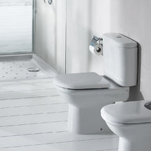 Load image into Gallery viewer, Giralda S-trap Toilet 342467+34145W with Hara 535197 Seat &amp; Cover in White

