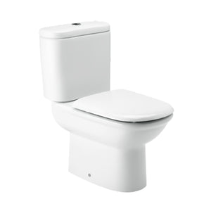 Giralda S-trap Toilet 342467+34145W with Hara 535197 Seat & Cover in White