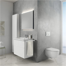 Load image into Gallery viewer, iCon wall-hung WC, washdown, small projection shrounded, rimfree &amp;? 574.130.00.0 iCon soft-closing WC seat &amp; cover in white
