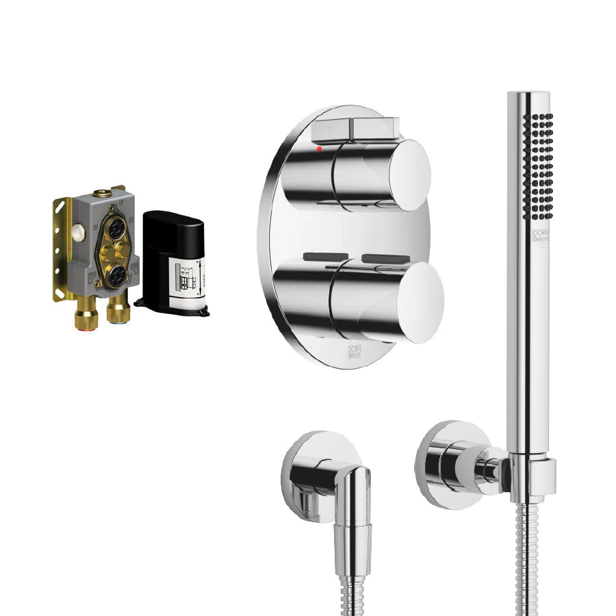 Tara. special made 36425970-00 shower mixer with 3542597090 concealed part and 27802892-00 hand shower set in Chrome