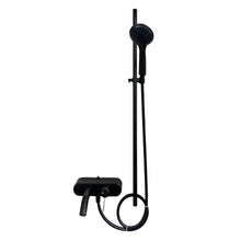 Load image into Gallery viewer, 33613.299 single lever bath and shower with M&amp;Z AC800187 shower set in matt black
