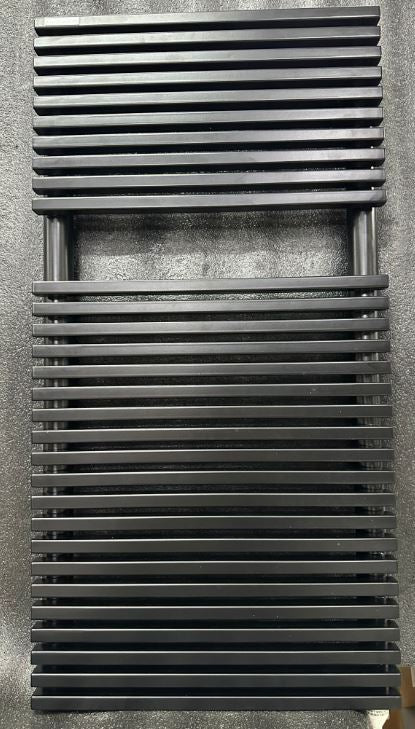 Antrax EC HB15S040080T Trim bath towel heater 800x400mm in NEOP with schuko plug, with C1C wire cover