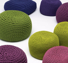 Load image into Gallery viewer, Paola Lenti Picot B48A Outdoor Pouf, D520 x 330h mm, Fabric Rope 19
