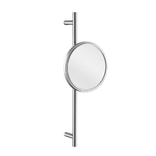 Load image into Gallery viewer, Aliseo 020614 magnifying mirror Ø200mm Twin arm bar slim 
3x mirror with full pivotal and height adjustments, Wall bar length: 555mm 
Material : Brass Finish : Chrome Plated
