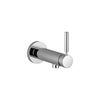 Tara Logic 36.803.885.00 Wall Mounted Single-Lever Basin Mixer in Chrome (concealed part included)