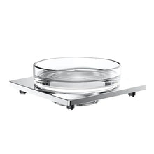 Load image into Gallery viewer, Liaison Gallery Soap Holder 173000110, Dish Crystal Clear  Finish: Chrome
