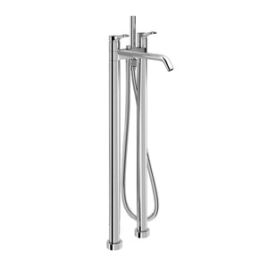Al/23 Lissoni 2602b280b Free Standing Bath Mixer in Chrome (17 00 B280a built-in piece included)