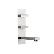Load image into Gallery viewer, Rettangolo T 20486.031 Basin Mixer in Chrome with Exposed Trim and Rough Part, 141mm Length
