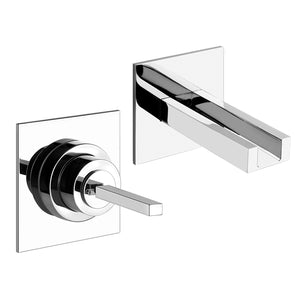 Rettangolo Cascata 30982.031 Wall Mounted Basin Spout Projection 135 mm w/30989.031 concealed parts, 20709.031+20712.031 control