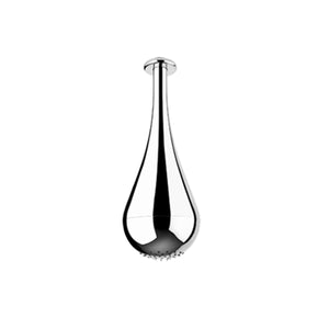 33751.031 Goccia vertical shower head 387mm high with 1/2" connection and antilimestone system