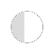 Load image into Gallery viewer, Cono 45921.520 Wall Mounted Mirror with White Frame, 700mm Diameter
