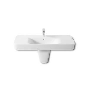 Senso Square 32751m Wall-Mounted Basin in White
