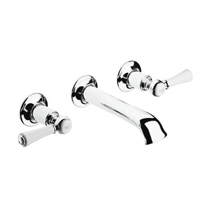 Wall Mounted Basin Mixer in Chrome