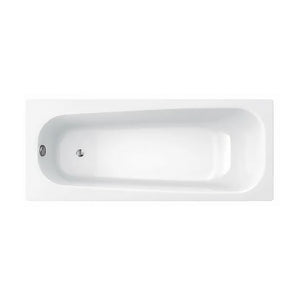 Bs170ono2gv  "O.Novo" Steel Bathtub with Anti-Slip and Anti-Noise Colour: White   Size: 1700 x 750mm