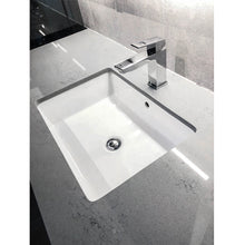 Load image into Gallery viewer, Tube 415250.01 undercounter washbasin 415250.01 undercounter washbasin 50, size : 500 (555) x 350 (400) mm, white (01)
