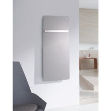Load image into Gallery viewer, Radiator 1250 X 400 mm in Anthracite Grey 7016 with Towel Rail
