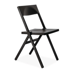 Piana Aspn9017 Folding Chair in Black