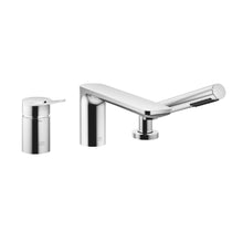 Load image into Gallery viewer, 27312845-00 Three-Hole Single-Lever Bath Mixer with Shower Set   Finish : Chrome Plated
